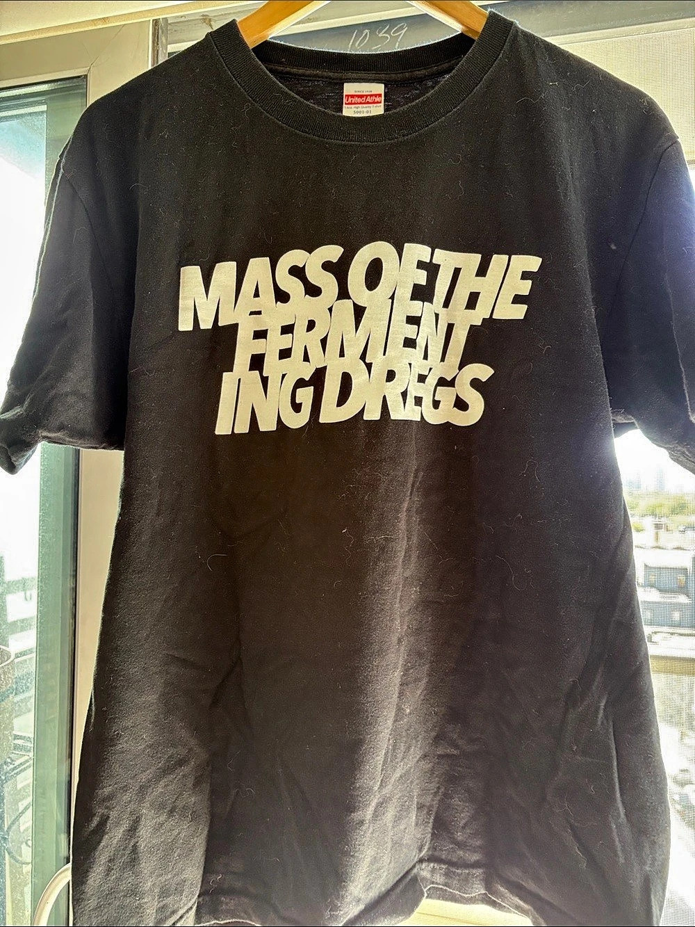 Mass of the Fermenting Dregs band tee Black Large